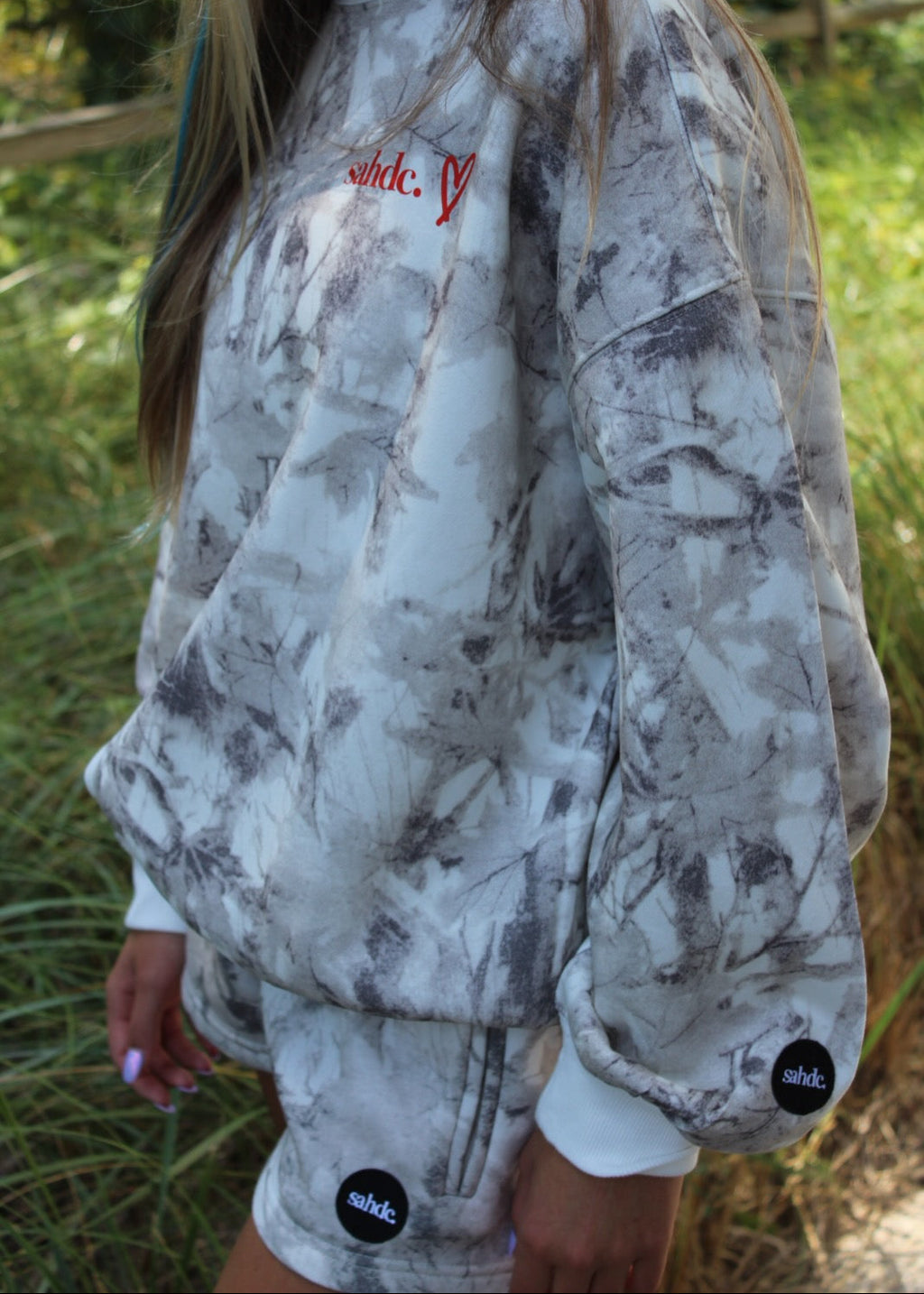 White Camo Shorts