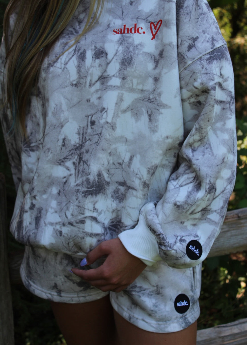 White Camo Shorts