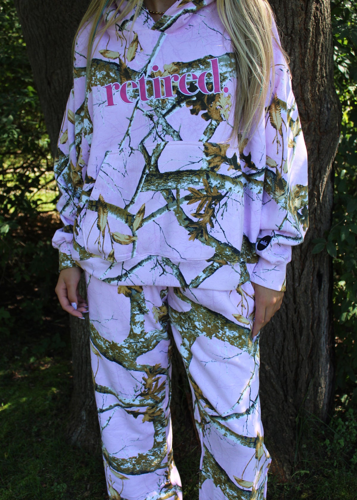 Pink Camo Hoodie